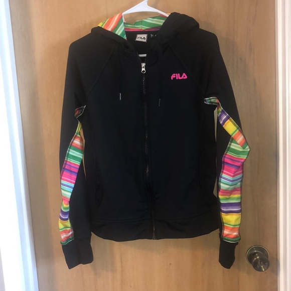 Fila Tops - FILA zip up hoodie